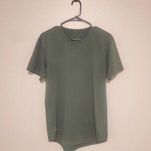 BYLT Basics Men's Drop Cut Shirt - Small - Green